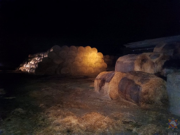 В Пружанском районе горела солома В Пружанском районе горела солома