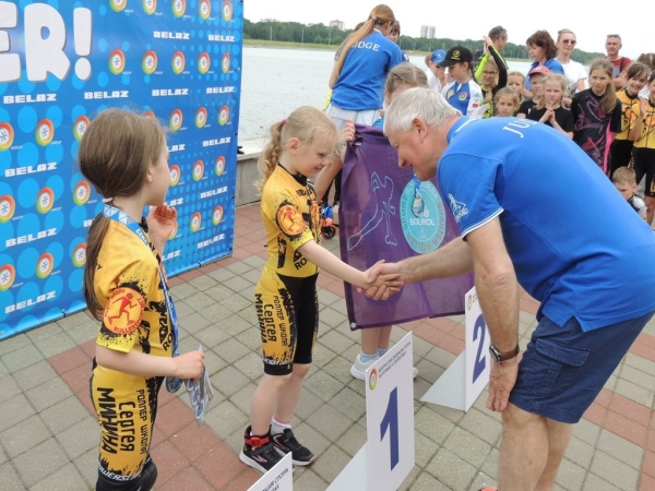 Сегодня на лыжероллерной трассе Брестского гребного канала состоялся Брестский полумарафон на роликовых коньках