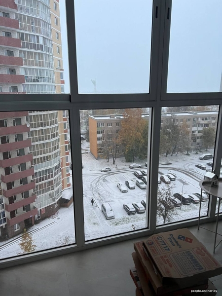 В Беларуси выпал снег В Беларуси выпал снег