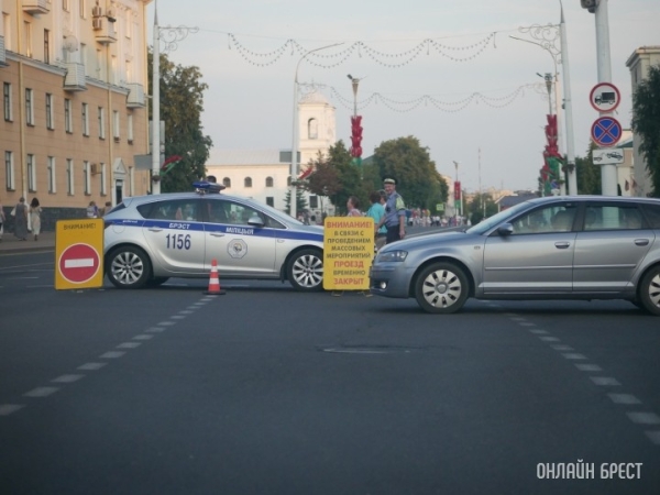 Днем 25 июля в центре Бреста будет ограничено движение. Как будет ходить общественный транспорт