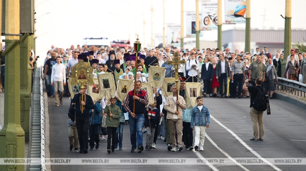 Крестный ход в честь памяти преподобномученика Афанасия Брестского состоялся в Бресте Крестный ход в честь памяти преподобномученика Афанасия Брестского состоялся в Бресте