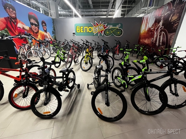 Велосипеды для всей семьи с доступными ценами и беспроцентной рассрочкой в новом магазине «ВелоБУМ» в брестском ТРЦ «Варшавский» Велосипеды для всей семьи с доступными ценами и беспроцентной рассрочкой в новом магазине «ВелоБУМ» в брестском ТРЦ «Варшавский»