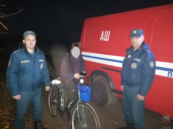 Заблудившуюся в Пинском районе грибницу нашли спасатели Заблудившуюся в Пинском районе грибницу нашли спасатели