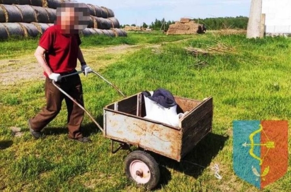 Пинский район: в поле задержали тачку с унитазом Пинский район: в поле задержали тачку с унитазом