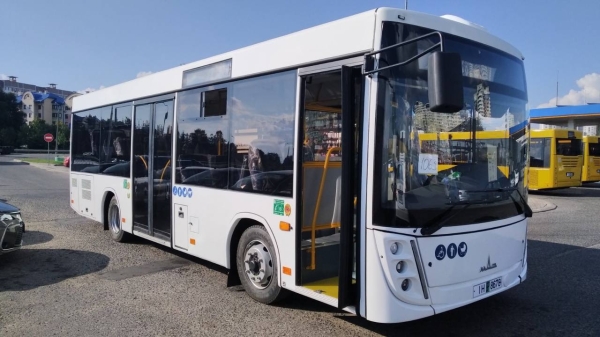 Два новых автобуса МАЗ в Бресте Два новых автобуса МАЗ в Бресте