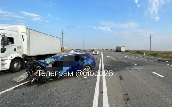 Семья из Беларуси попала в ДТП на Ставрополье: двое погибших