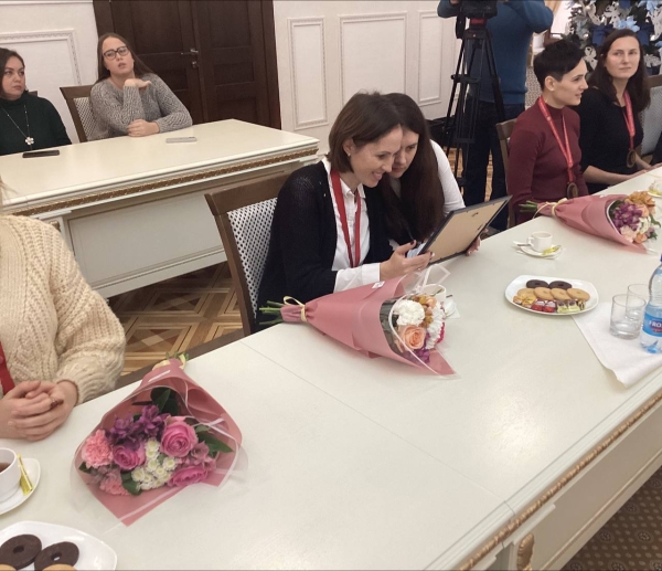 В брестском горисполкоме чествовали женскую волейбольную команду «Прибужье» В брестском горисполкоме чествовали женскую волейбольную команду «Прибужье»