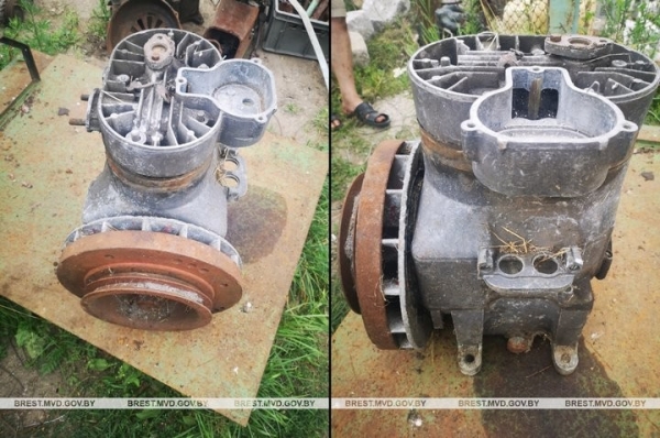 В Пинском районе мужчины похитили со двора чужого дома 362 кг металлолома В Пинском районе мужчины похитили со двора чужого дома 362 кг металлолома