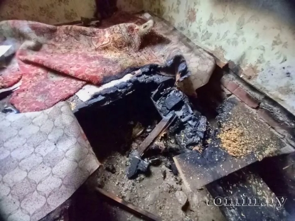 В дачном доме под Брестом на пожаре погибла женщина