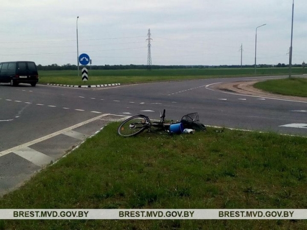 Житель Бреста сбил велосипедиста Житель Бреста сбил велосипедиста