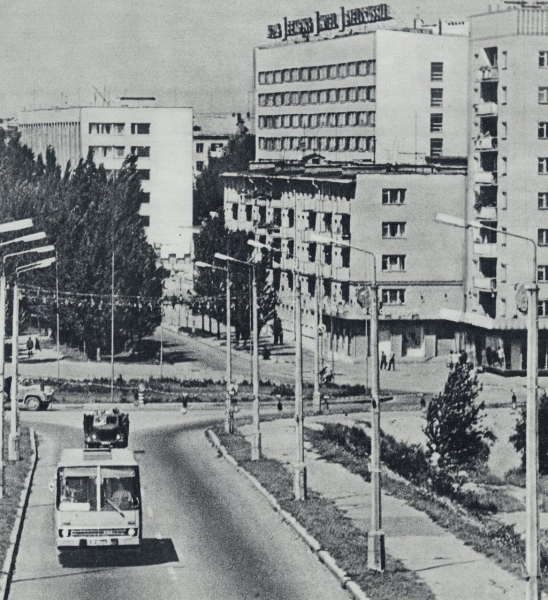 Бульвар Шевченко. Фото из книги «Брест» 1977 г.
             
                Бульвар Шевченко. Фото из книги «Брест» 1977 г.