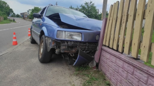 Необычное ДТП произошло в Каменце Необычное ДТП произошло в Каменце