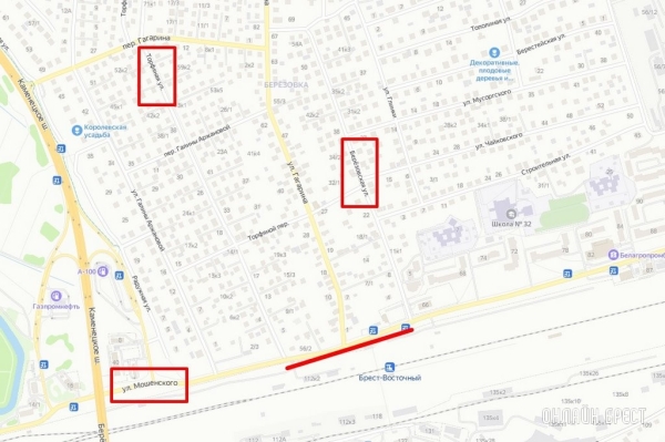 Временное ограничение движения транспорта вводится по улице Мошенского (от улицы Торфяной до улицы Березовской) Временное ограничение движения транспорта вводится по улице Мошенского (от улицы Торфяной до улицы Березовской)