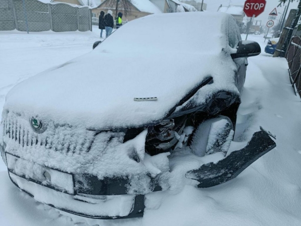 В Бресте водитель не уступила дорогу Skoda. Подробности ДТП