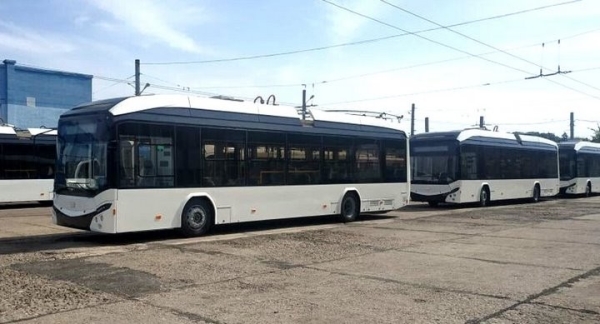 Новые троллейбусы поступили в Гродно. В Беларуси таких еще не было Новые троллейбусы поступили в Гродно. В Беларуси таких еще не было