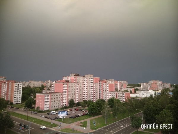 В Бресте за сутки выпала декадная норма осадков В Бресте за сутки выпала декадная норма осадков