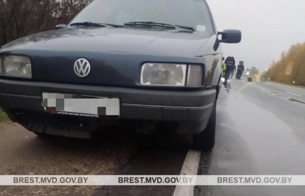 Пешеход погиб под колесами легковушки в Пинском районе