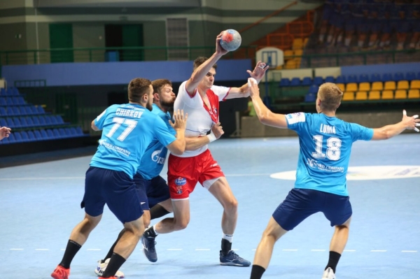 В домашнем спарринге гандболисты «Мешков Брест» уступили соперникам из Санкт-Петербурга В домашнем спарринге гандболисты «Мешков Брест» уступили соперникам из Санкт-Петербурга