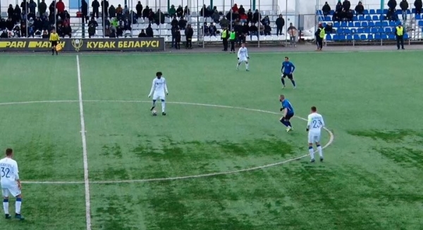 Брестское «Динамо» проиграло первый матч 1/4 финала кубка Беларуси Брестское «Динамо» проиграло первый матч 1/4 финала кубка Беларуси