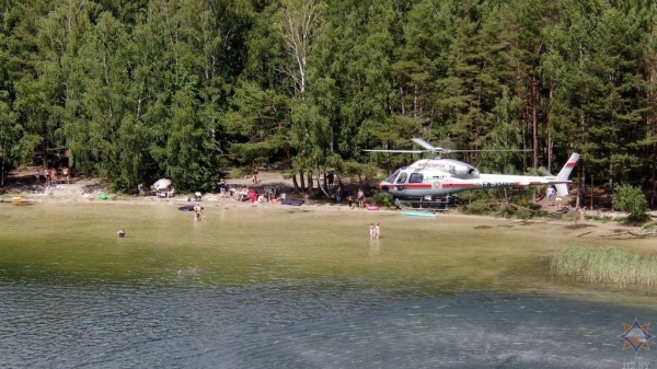 В МЧС Беларуси начали патрулировать места купания на вертолетах В МЧС Беларуси начали патрулировать места купания на вертолетах