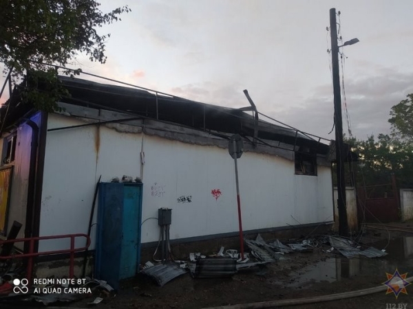 В Бресте горел магазин «Копеечка». Стали известны подробности В Бресте горел магазин «Копеечка». Стали известны подробности