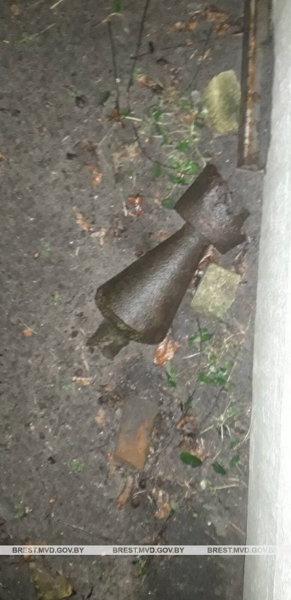 В Лунинецком районе обнаружены снаряды времен ВОВ В Лунинецком районе обнаружены снаряды времен ВОВ