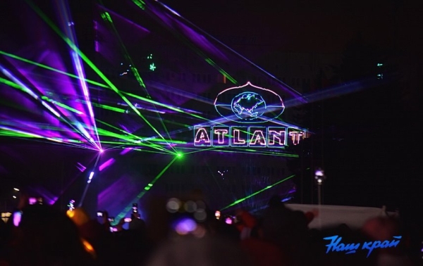 «Берестейские сани - 2023». Завораживающее лазерное шоу и фейерверк в Барановичах