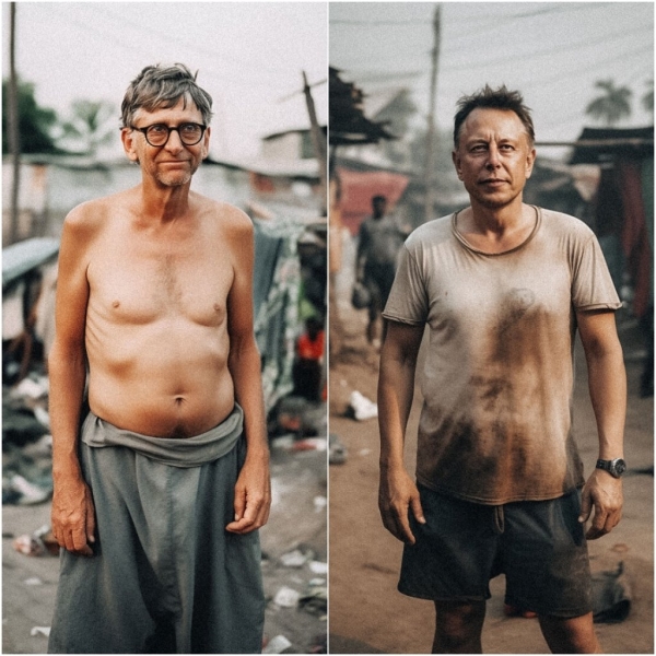 Так выглядели бы IT-миллиардеры, если бы были бедными Так выглядели бы IT-миллиардеры, если бы были бедными