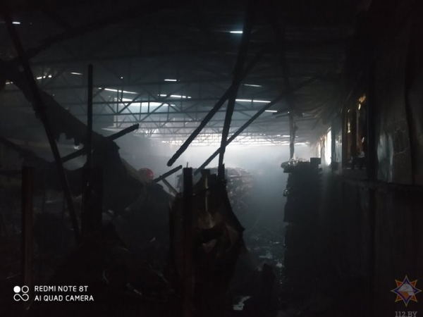 В Бресте горел магазин «Копеечка». Стали известны подробности В Бресте горел магазин «Копеечка». Стали известны подробности