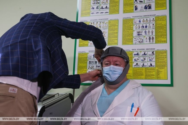 В Бресте представили аппарат терапевтической гипотермии российского производства