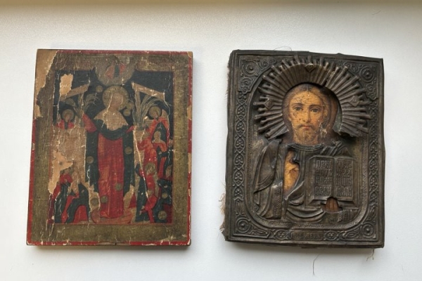 Контрабандные иконы из Беларуси нашли на литовской границе Контрабандные иконы из Беларуси нашли на литовской границе