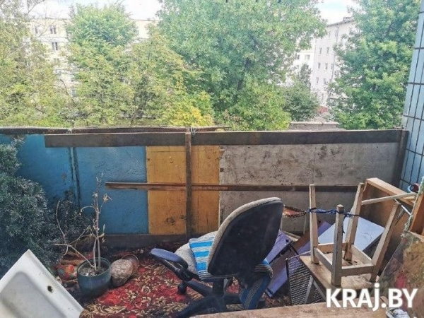 В Беларуси обрушился балкон вместе с мужчиной