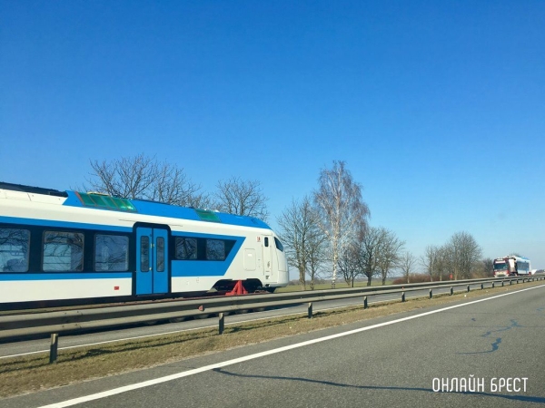 
                Читатель: Пару дней назад в сторону Бреста везли вагоны. Куда их потом направляют?
            