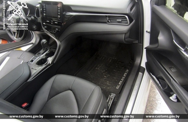 Брестские таможенники пресекли незаконный ввоз на территорию ЕАЭС авто TOYOTA CAMRY 2021 года выпуска Брестские таможенники пресекли незаконный ввоз на территорию ЕАЭС авто TOYOTA CAMRY 2021 года выпуска