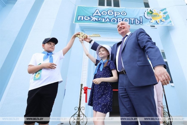 Новый детский оздоровительный лагерь открыли в Брестской области