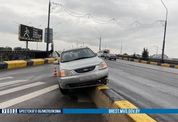 Подробности вчерашнего ДТП на путепроводе в Бресте Подробности вчерашнего ДТП на путепроводе в Бресте