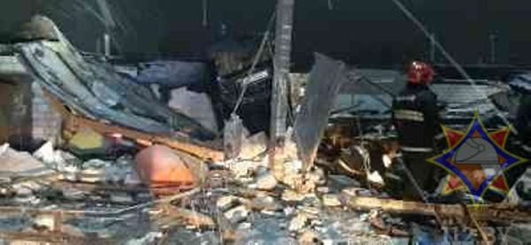 В Бобруйске произошел взрыв в гаражном кооперативе