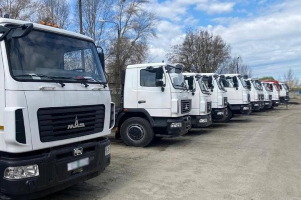 Ещё 20 белорусских МАЗов арестованы в Украине Ещё 20 белорусских МАЗов арестованы в Украине