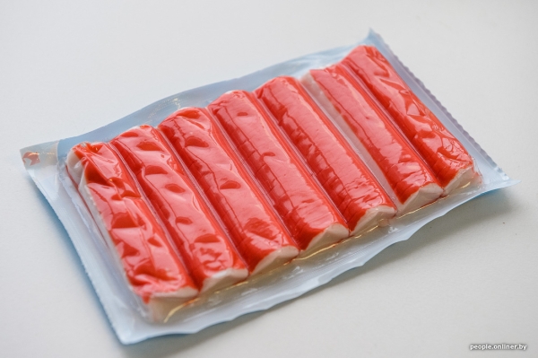 Сколько краба в крабовых палочках и какова от них польза. Заглянули в состав популярного продукта Сколько краба в крабовых палочках и какова от них польза. Заглянули в состав популярного продукта