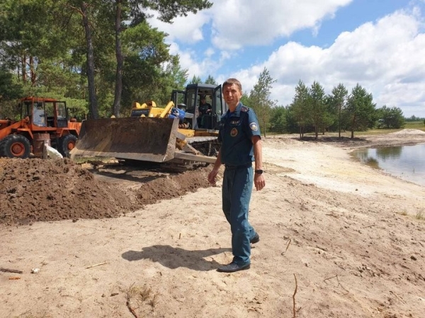 Новый пляж обустроили в Малоритском районе Новый пляж обустроили в Малоритском районе