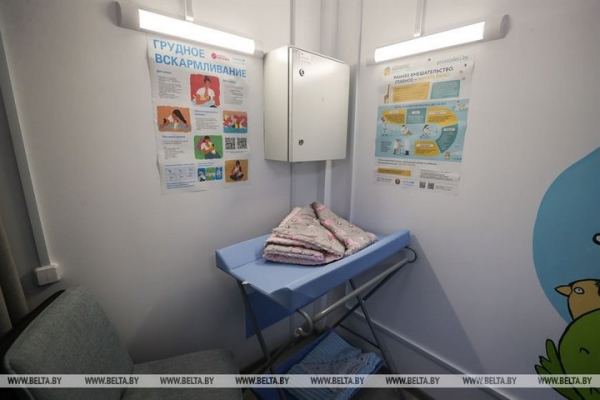 Инфоцентр для беженцев открыли возле автодорожного пункта пропуска «Брест» Инфоцентр для беженцев открыли возле автодорожного пункта пропуска «Брест»